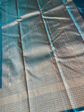 Antique & Silver Zari Woven Kanchipuram Saree | SME187