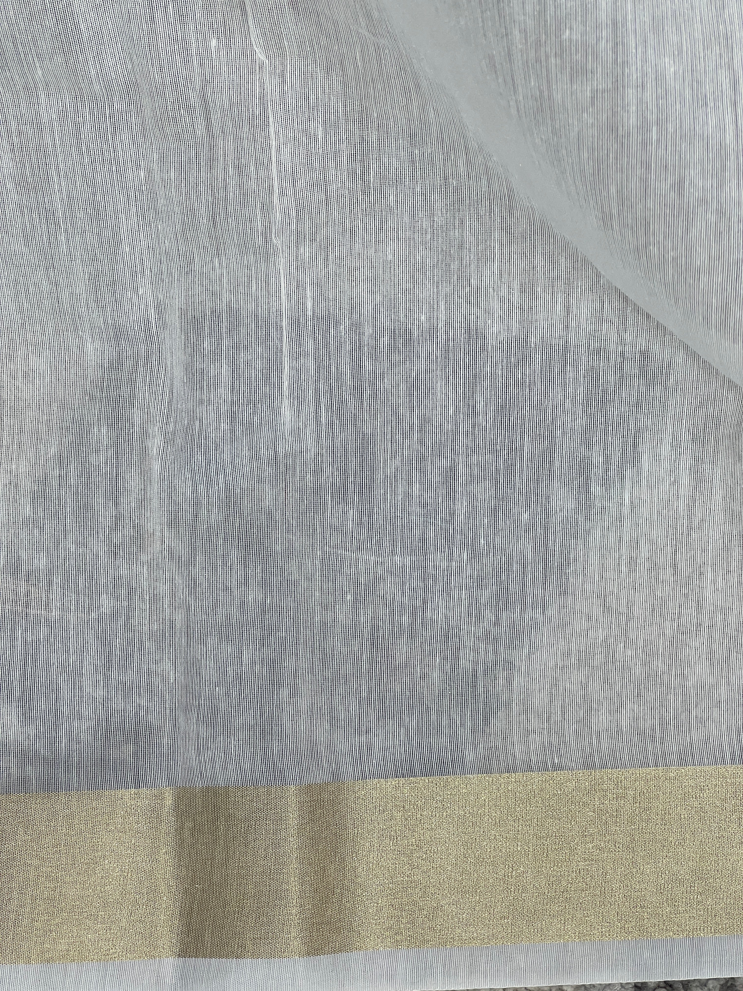 Jaal Patterned Chanderi Saree | MR421