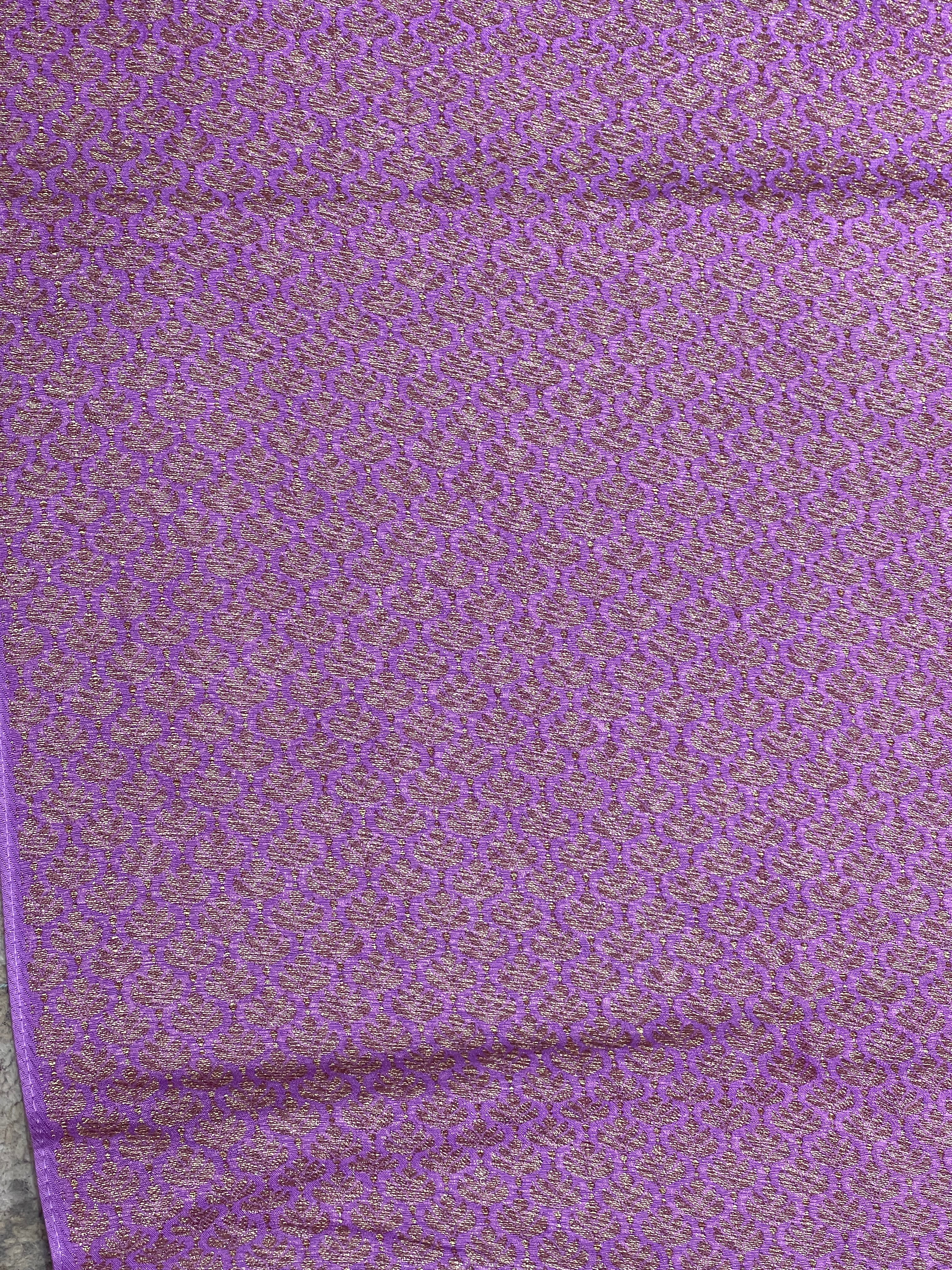 Contrast Border Pattern Semi Tussar Saree | RS104