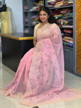Floral Embroidered Kota Saree | GMS107