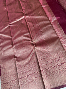 Antique Zari Woven Handloom Kanchipuram Saree | SME190