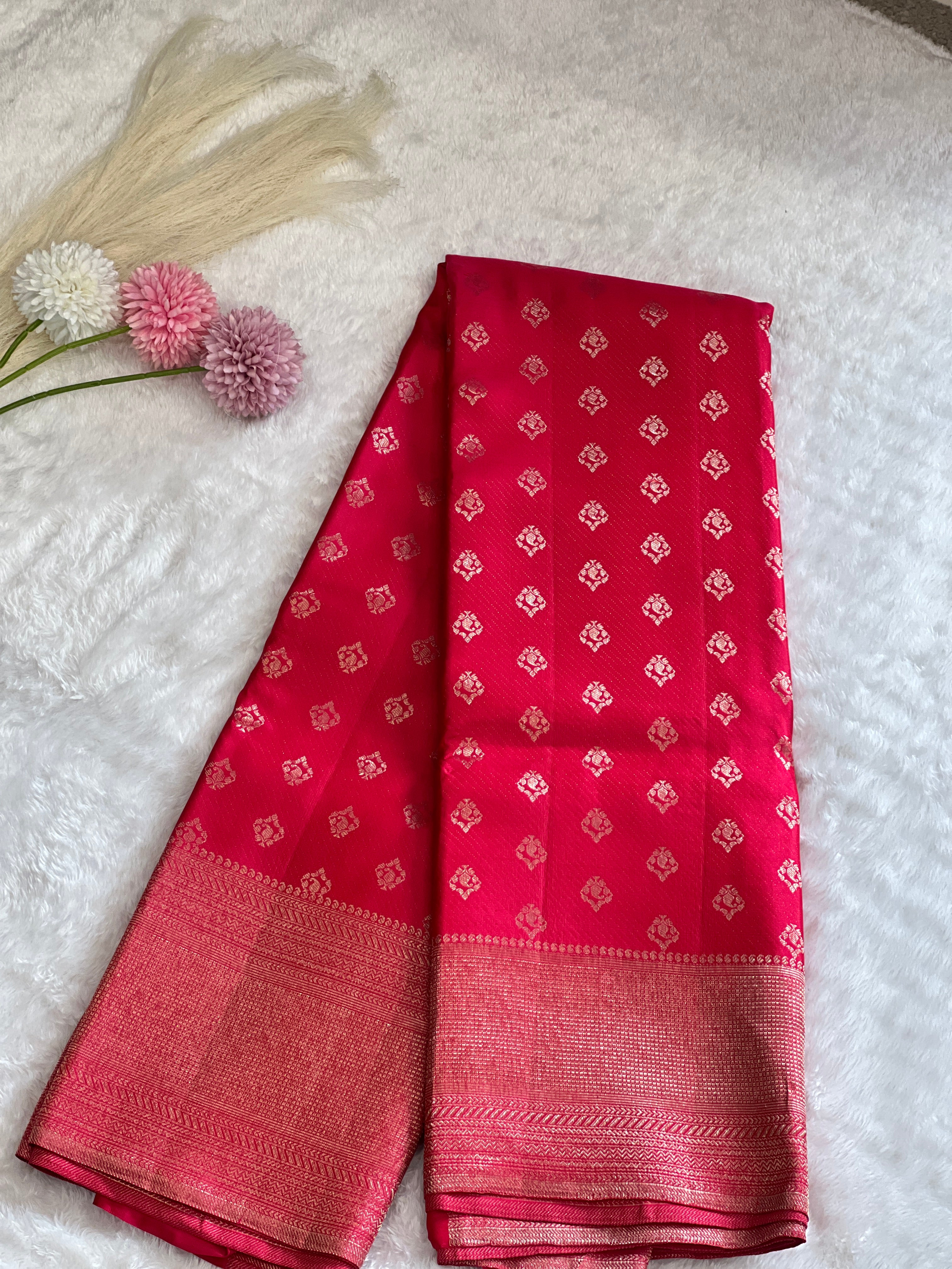Zari Woven Handloom  Kanchipuram Saree | OM266