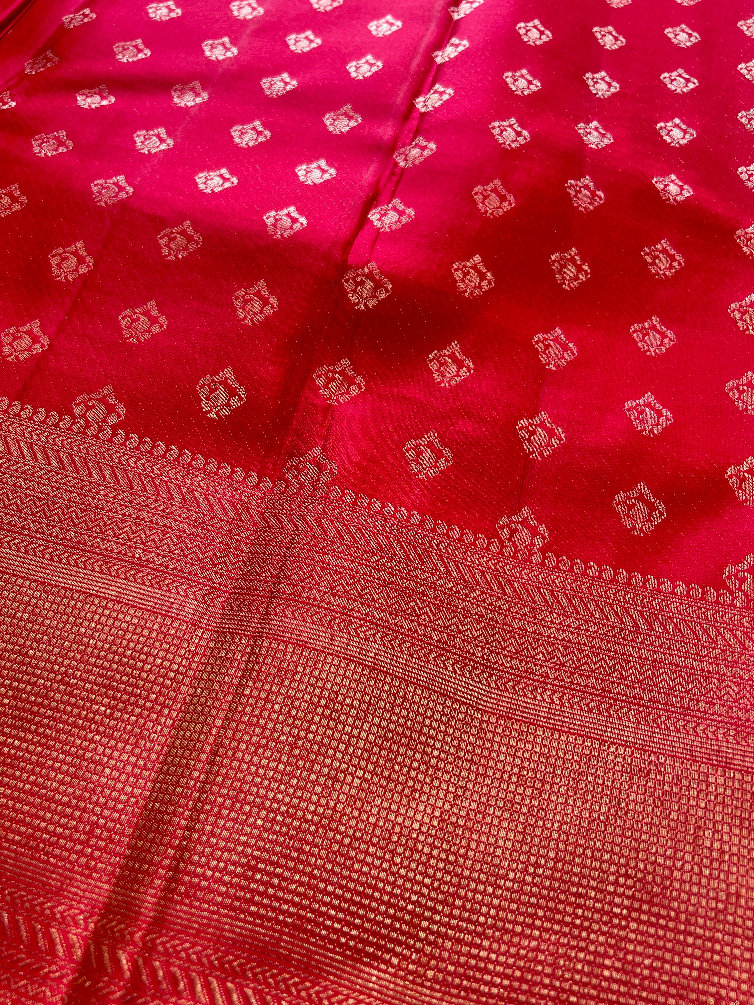 Zari Woven Handloom  Kanchipuram Saree | OM266