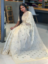 Floral Embroidered Kota Saree | GMS108