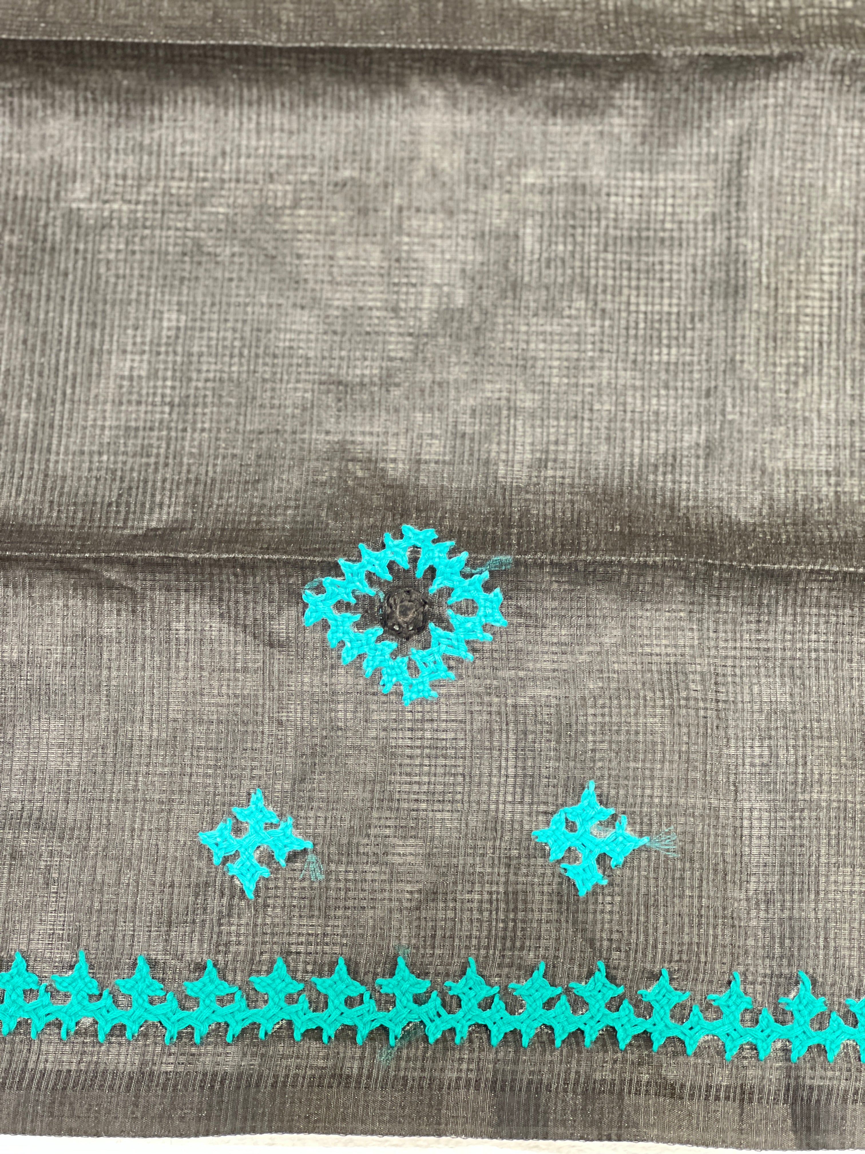 Kutch Work Detailed Kota Saree | JSC453