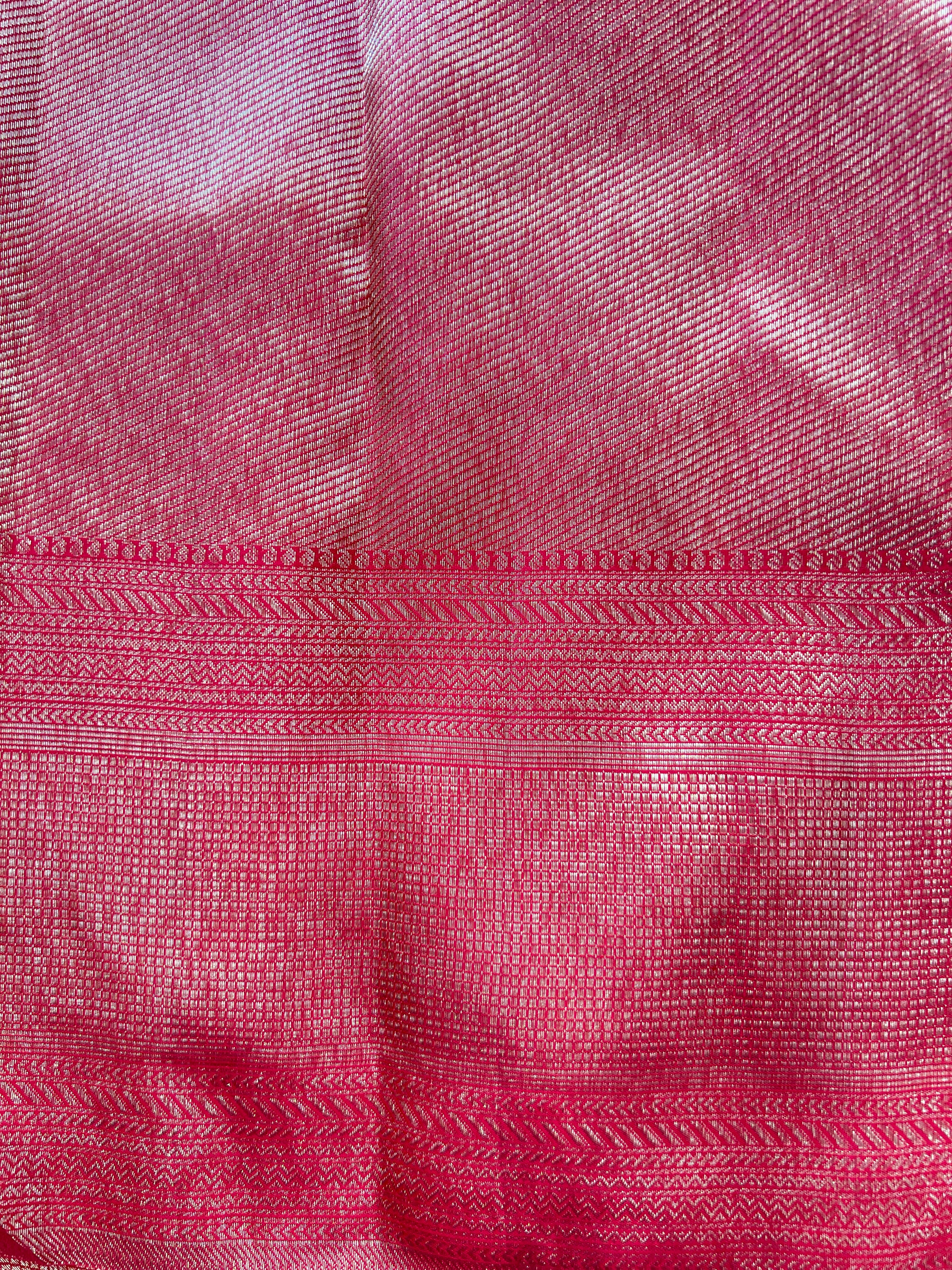 Zari Woven Handloom  Kanchipuram Saree | OM266