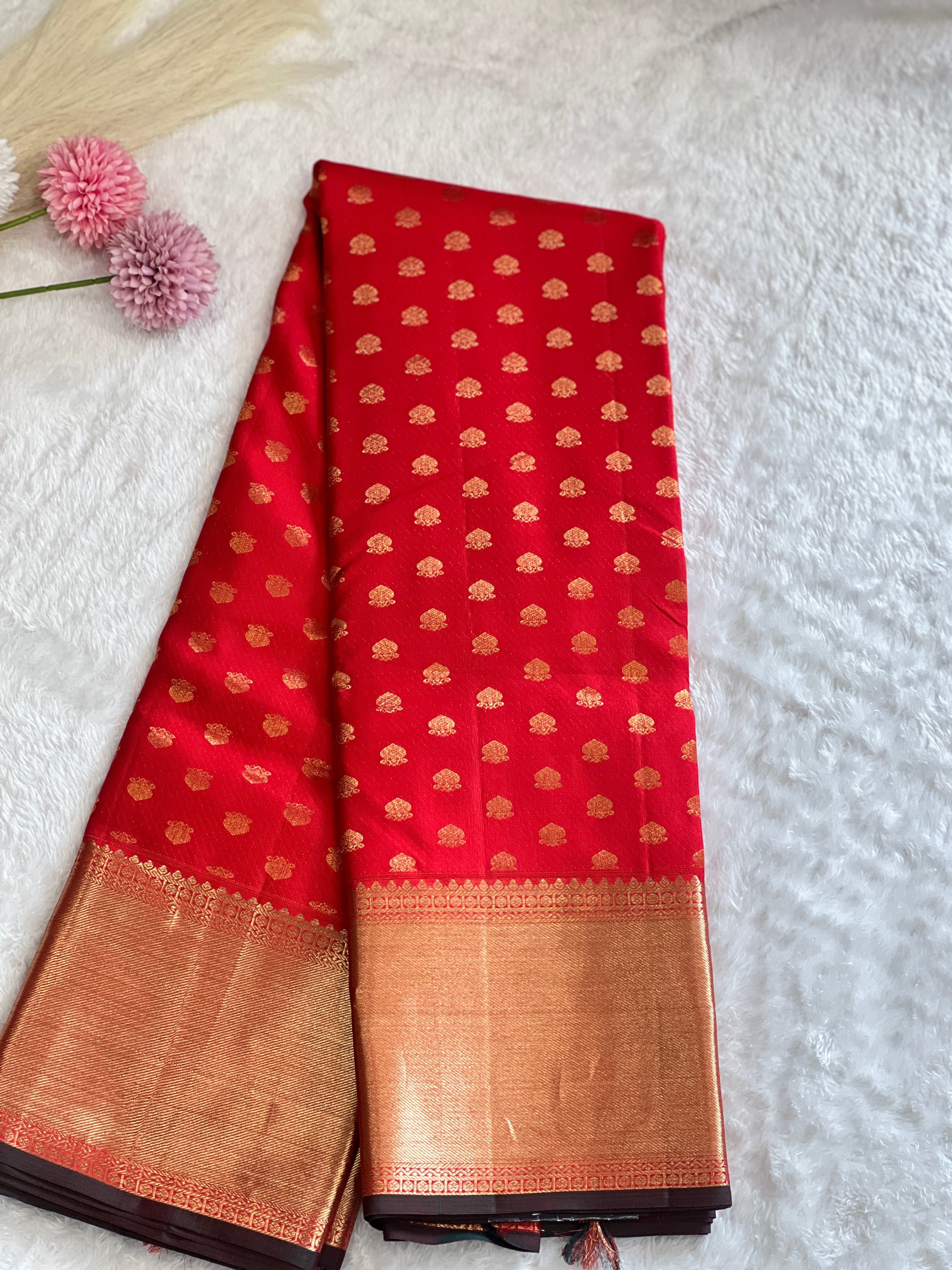 Zari Woven Handloom  Kanchipuram Saree | OM268
