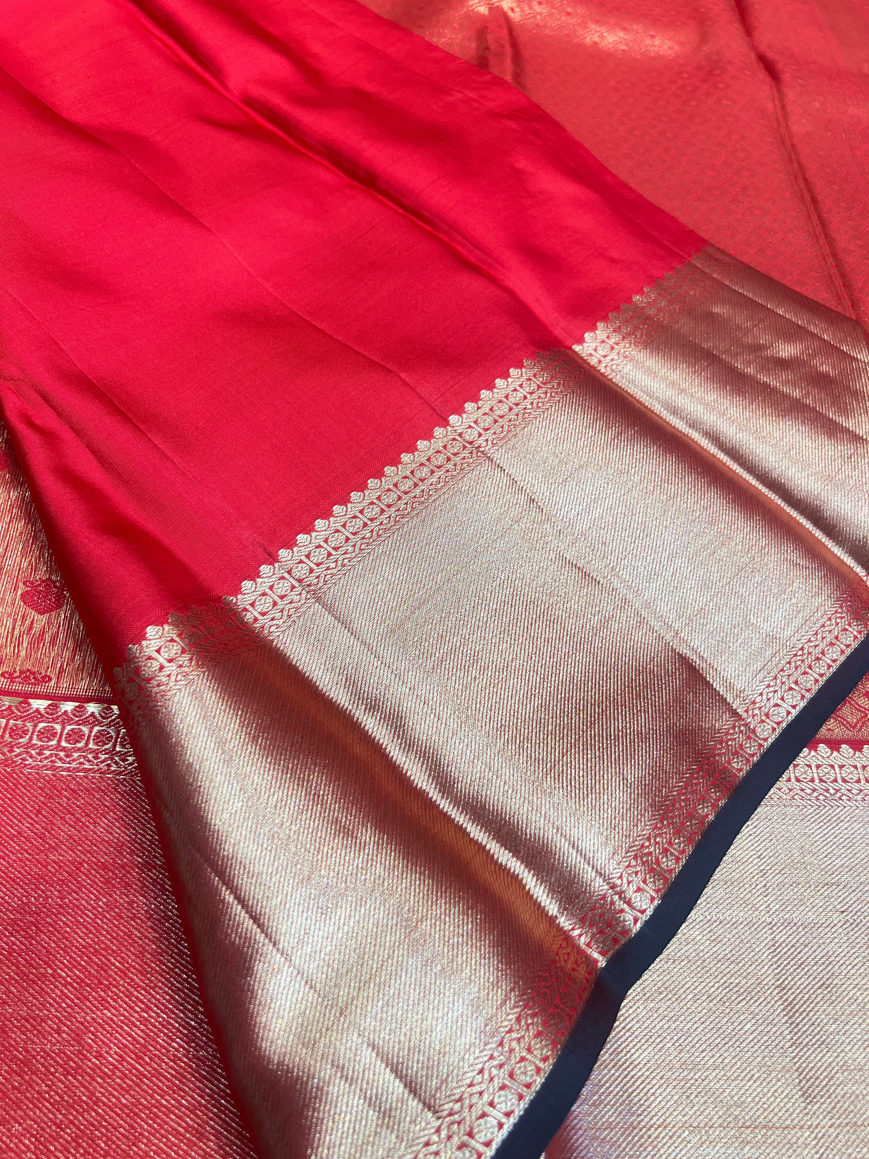 Zari Woven Handloom  Kanchipuram Saree | OM268
