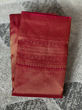 Zari Woven Stripe Patterned Kanchipuram Saree | SME182