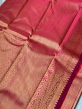 Zari Woven Stripe Patterned Kanchipuram Saree | SME182