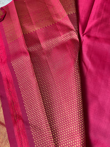 Zari Woven Stripe Patterned Kanchipuram Saree | SME182