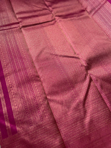 Diamond Patterned Handloom Kanchipuram Saree | SME179