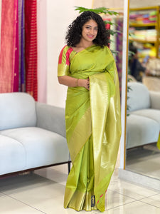 Zari Woven semi Silk Saree | KF174