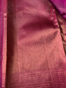 Diamond Patterned Handloom Kanchipuram Saree | SME179