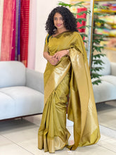 Zari Woven semi Silk Saree | KF173