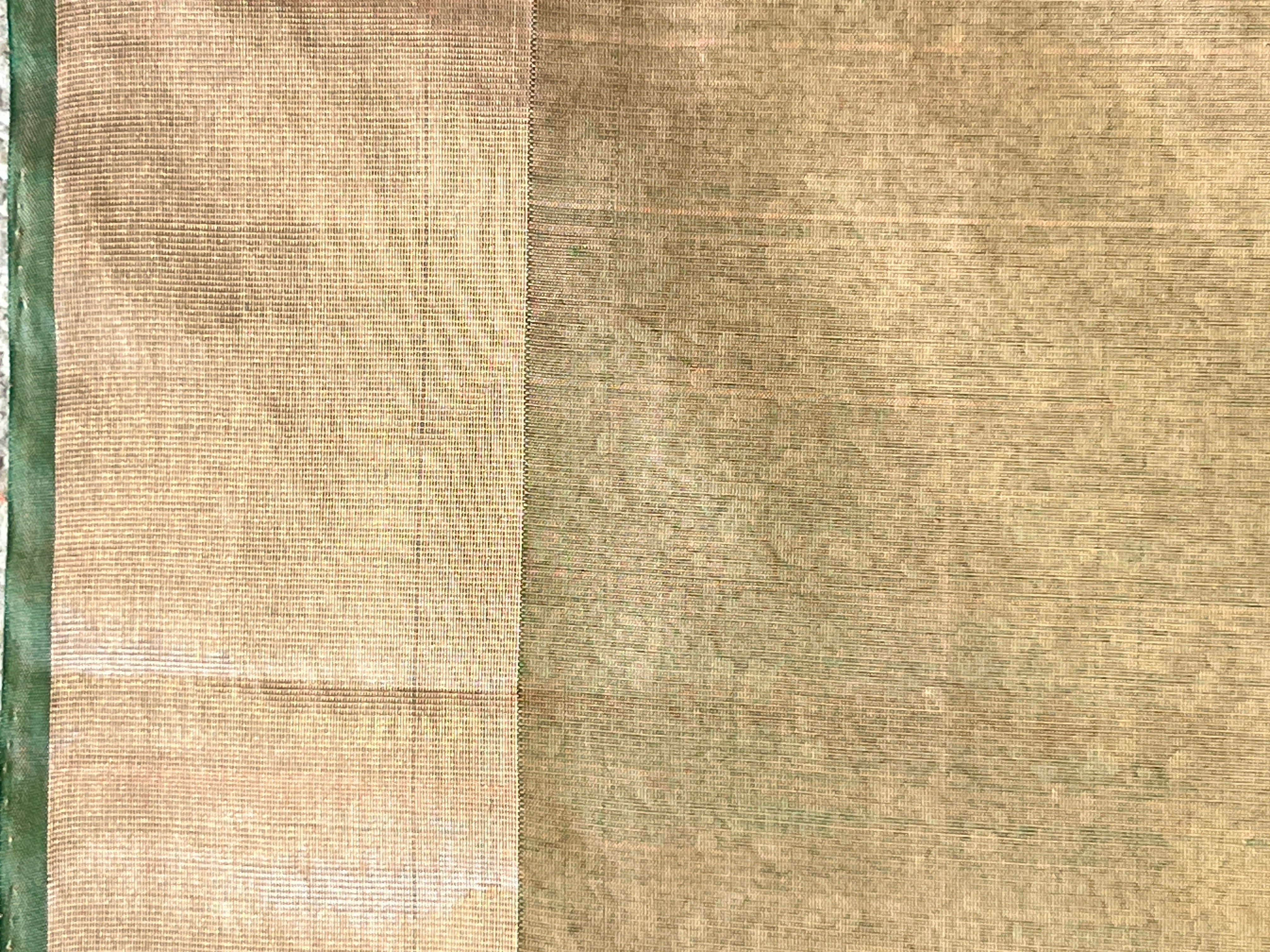 Peacock Feather Design Silk Cotton Saree | KTS183