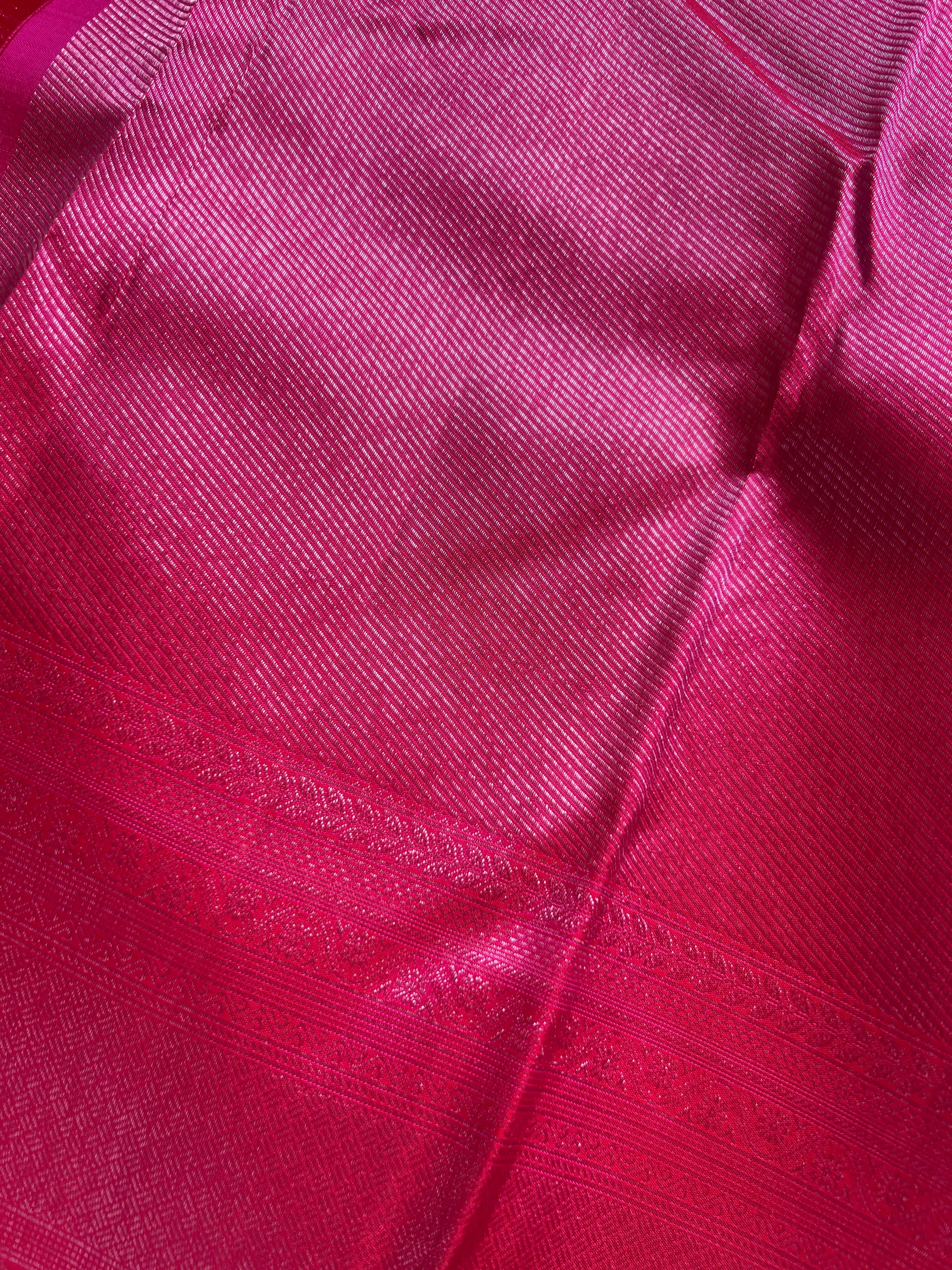 Traditional Patterned Zari Woven Kanchipuram Saree | SME192