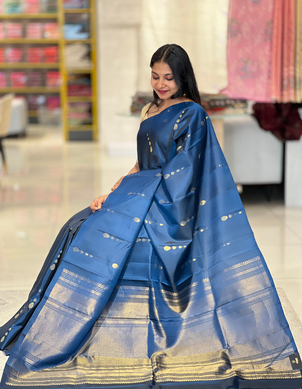 Zari Woven Soft Silk Saree | TT247