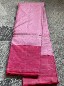 Pink Zari Woven Kanchipuram Saree | SME197