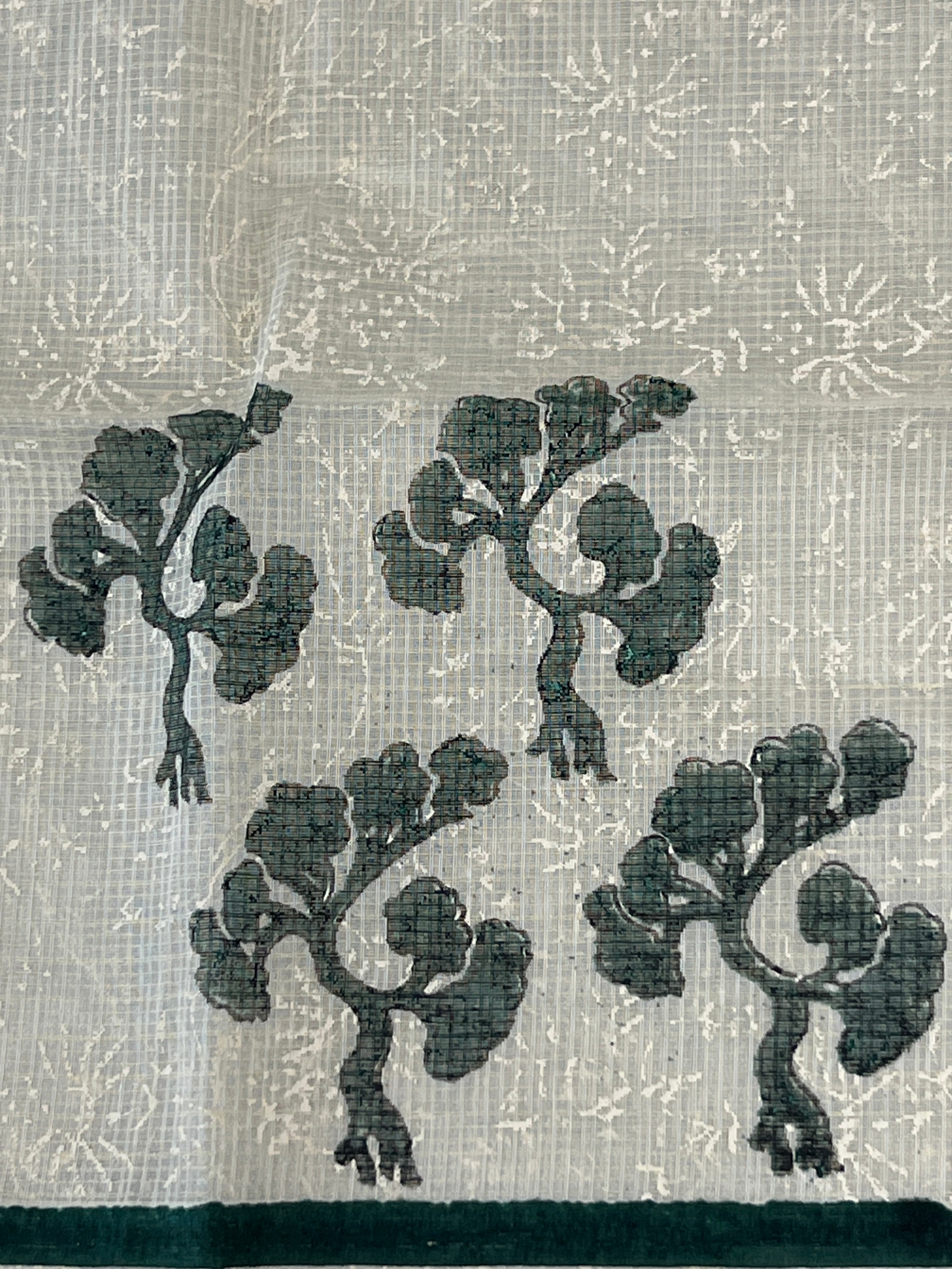 Hand Block Printed Kota Saree | JSC442