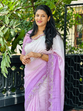 Twine Cut Work With Floral Embroidered Pure Banarasi Saree | TC422