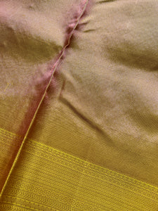 Pink Zari Woven Handloom Kanchipuram Saree | SME202