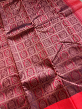 Traditional Motif Weaved Handloom Kanchipuram Saree | SME198