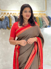 Banarasi Weaved Warm Silk Saree | AGS105