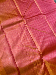 Traditional Motif Weaved Kanchipuram Saree | SME203