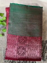 Traditional Floral Patterned Handloom Kanchipuram Saree | SME199