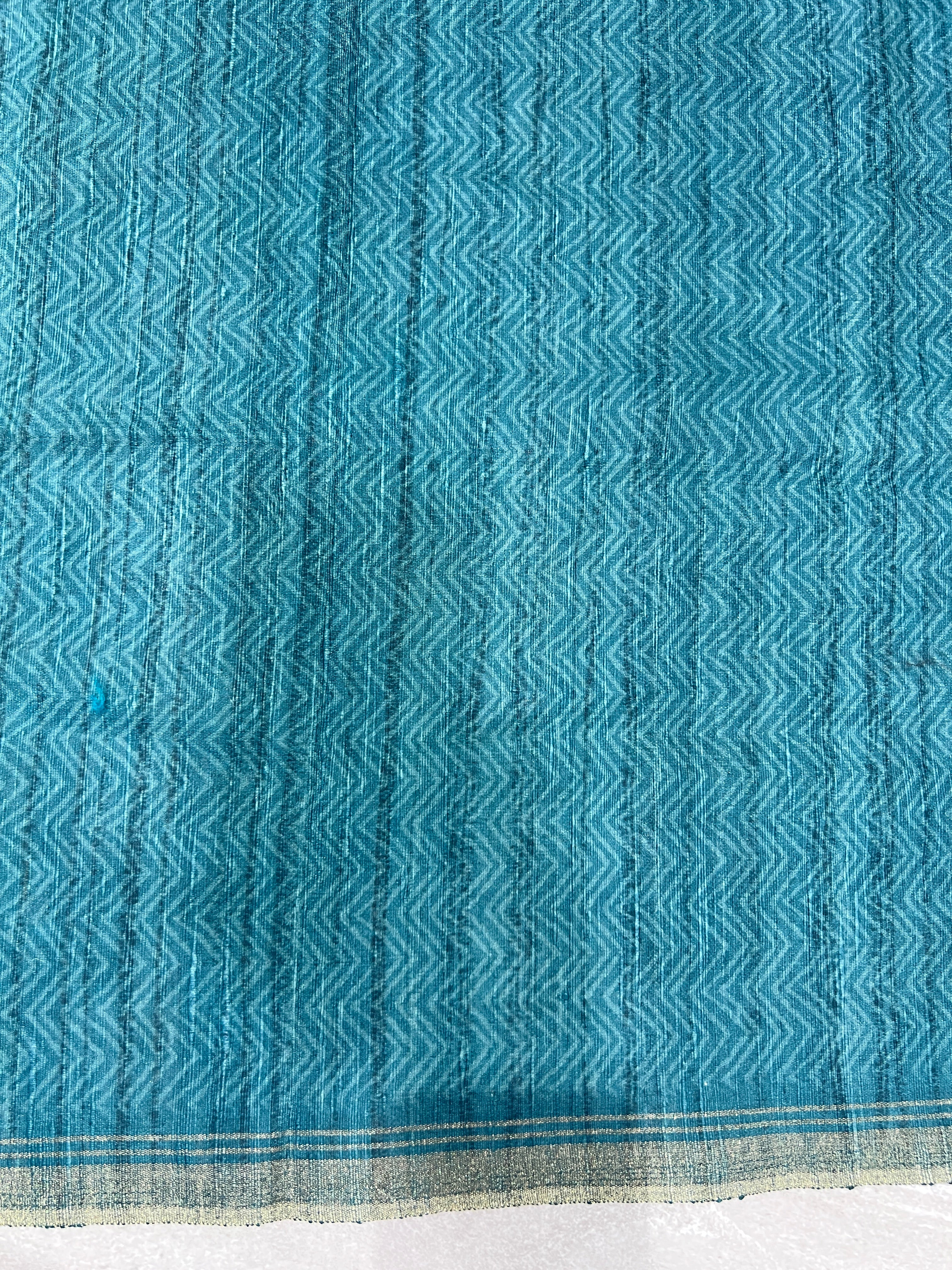 Floral Printed Semi Tussar Saree | SSN290