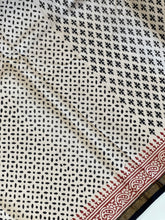 Block Printed Chanderi Saree | JKL336