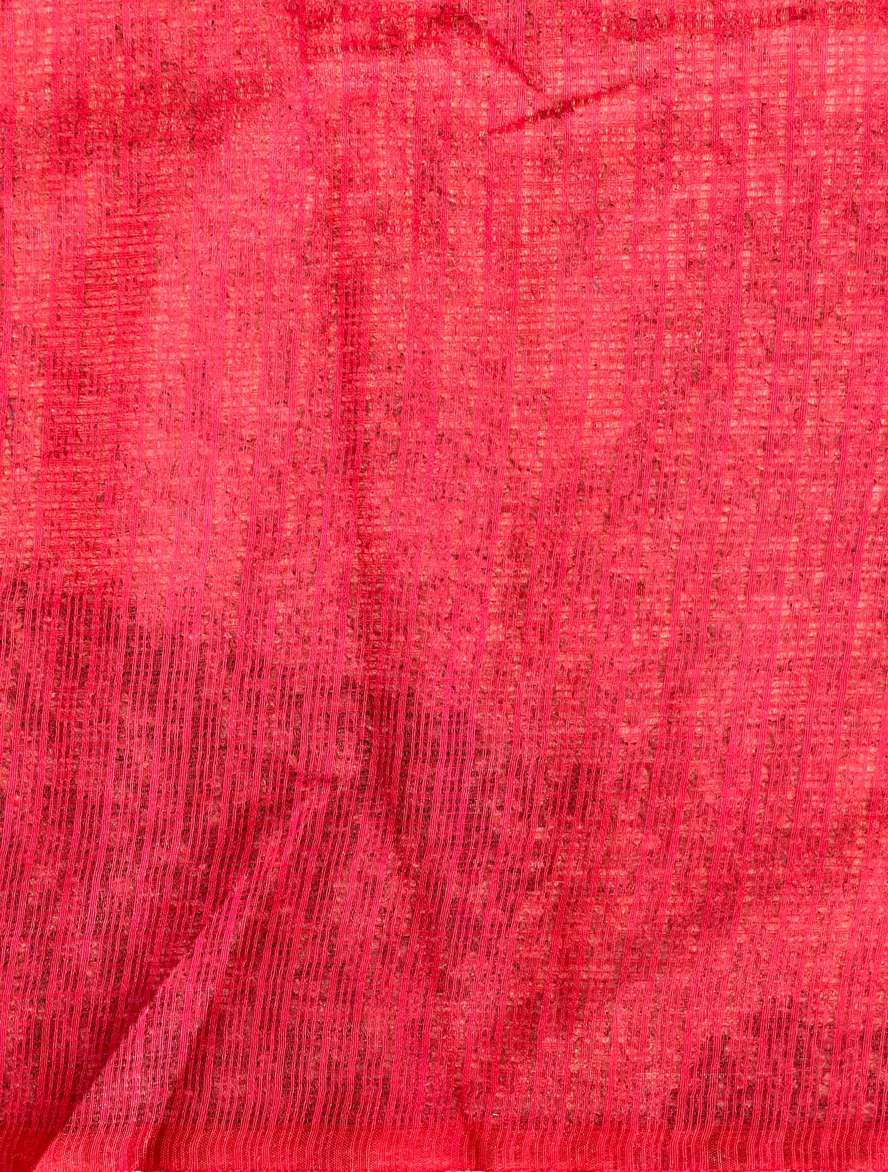 White Thread Floral Embroidery Design Silky Kota Saree  | NHH377