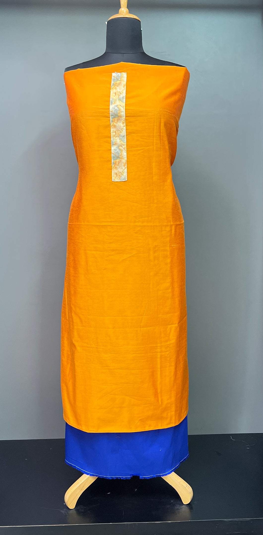 Padi Detailing Chanderi  Tod And Bottom | SS1127