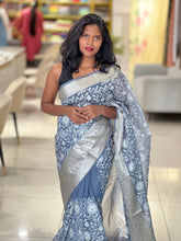 Embroidery Detailed Organza Saree | NN411