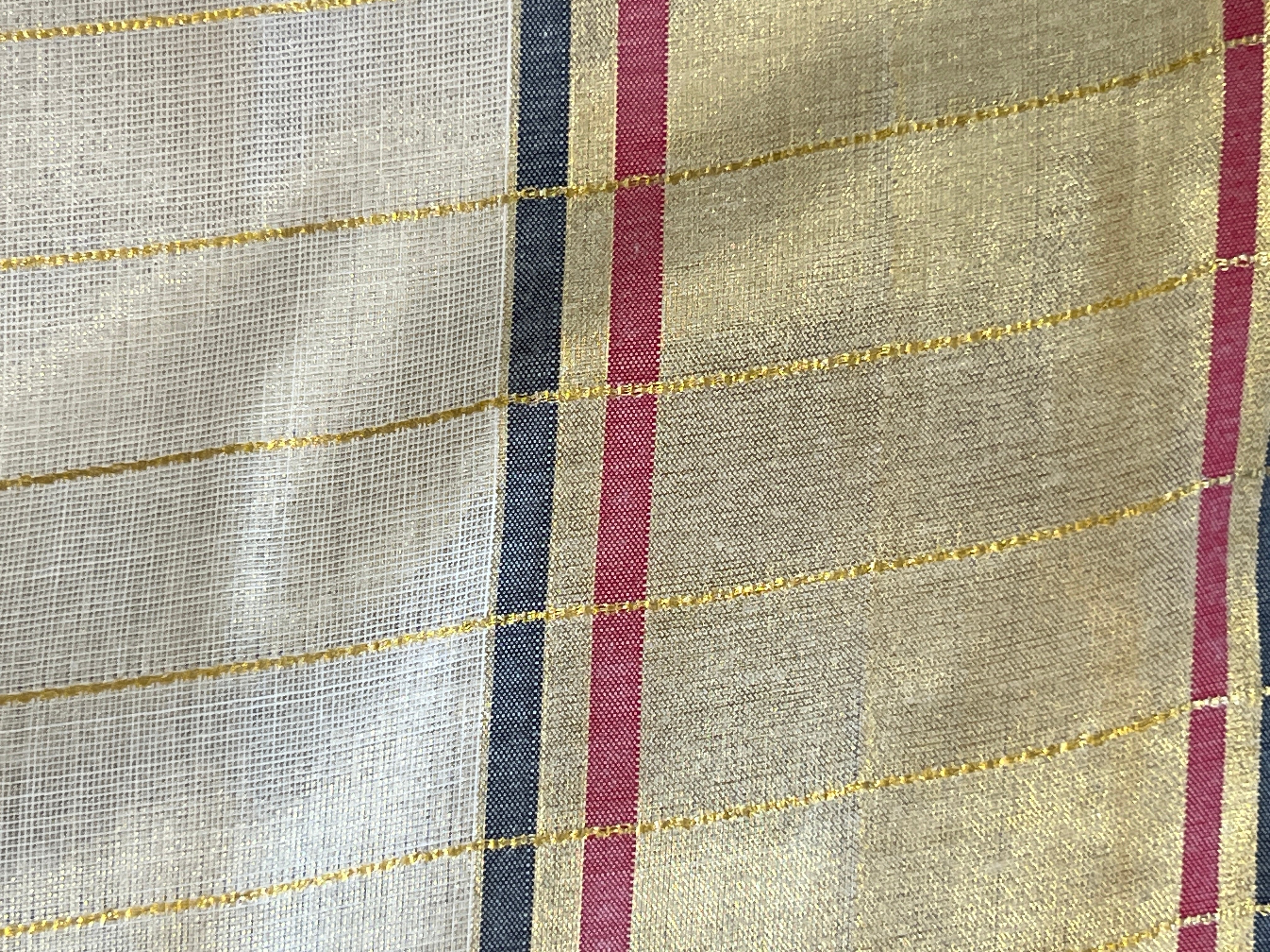 Line Woven Kerala Cotton Saree |  RLF137