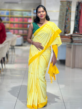 Shibori Tie & Dye Pattern Mul Cotton Saree | RP707