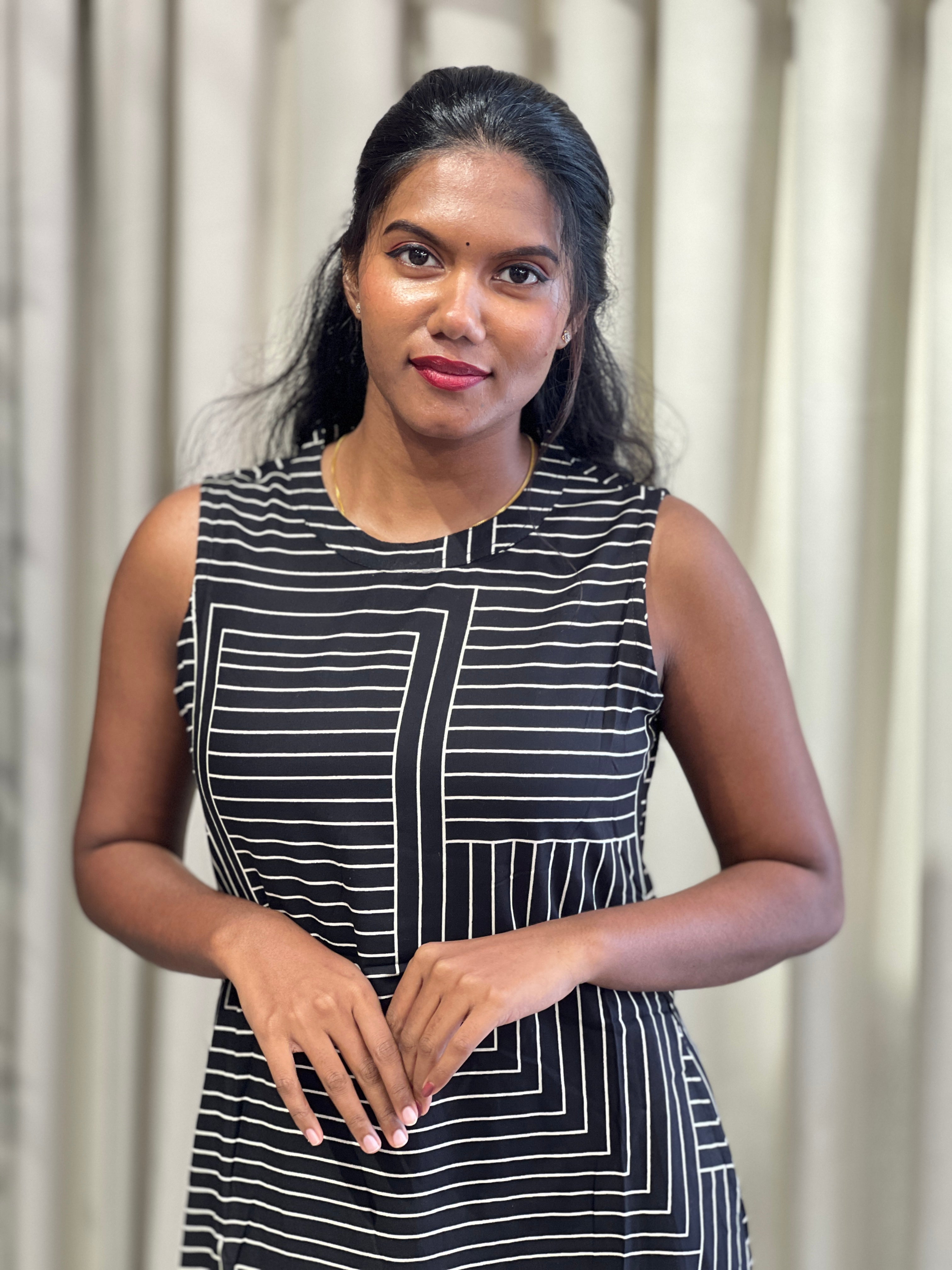 Geometric Printed Rayon Kurta Set | PGI331