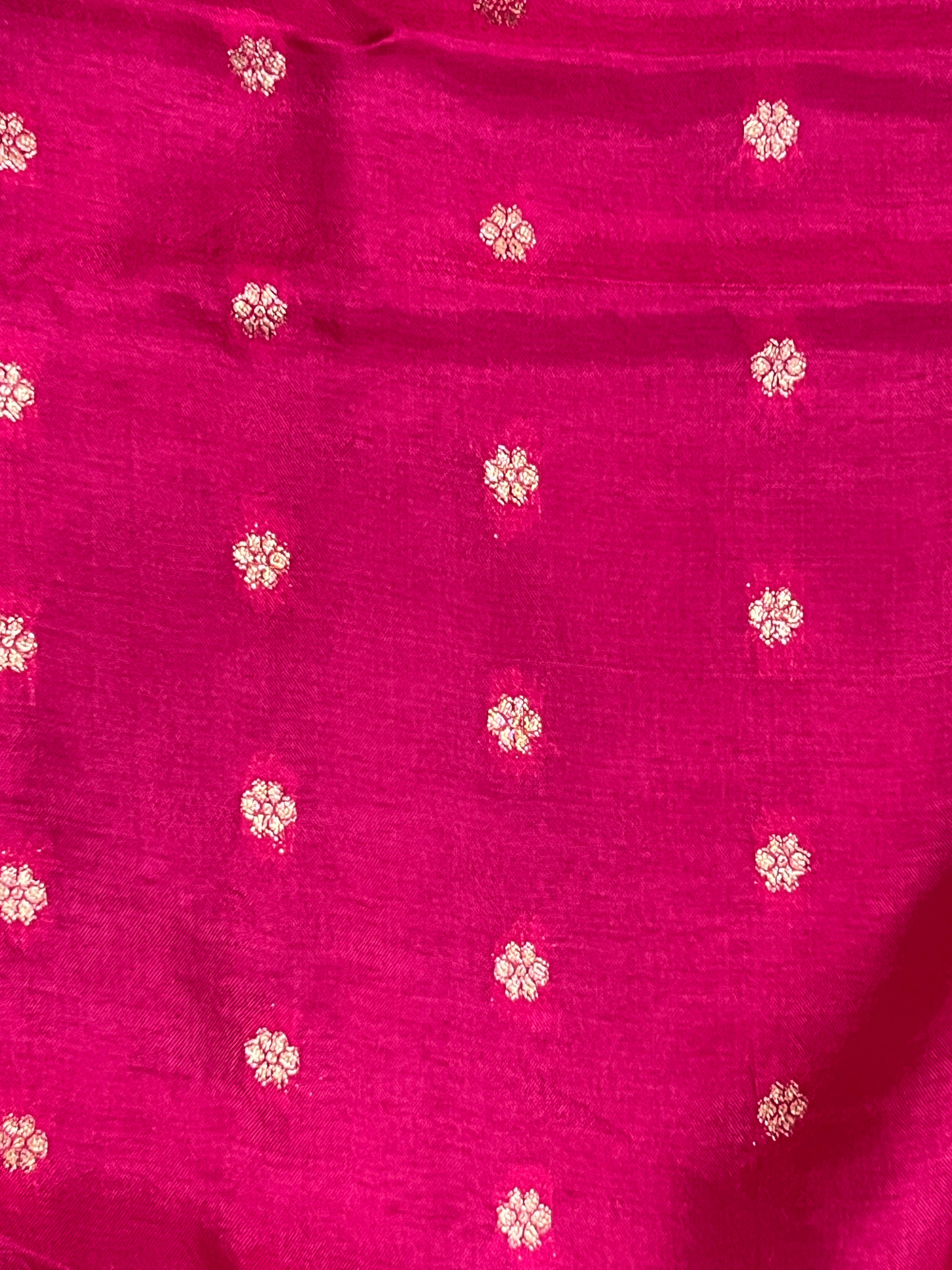 Elephant Motifs Pattern Crepe Silk Saree | GOT102