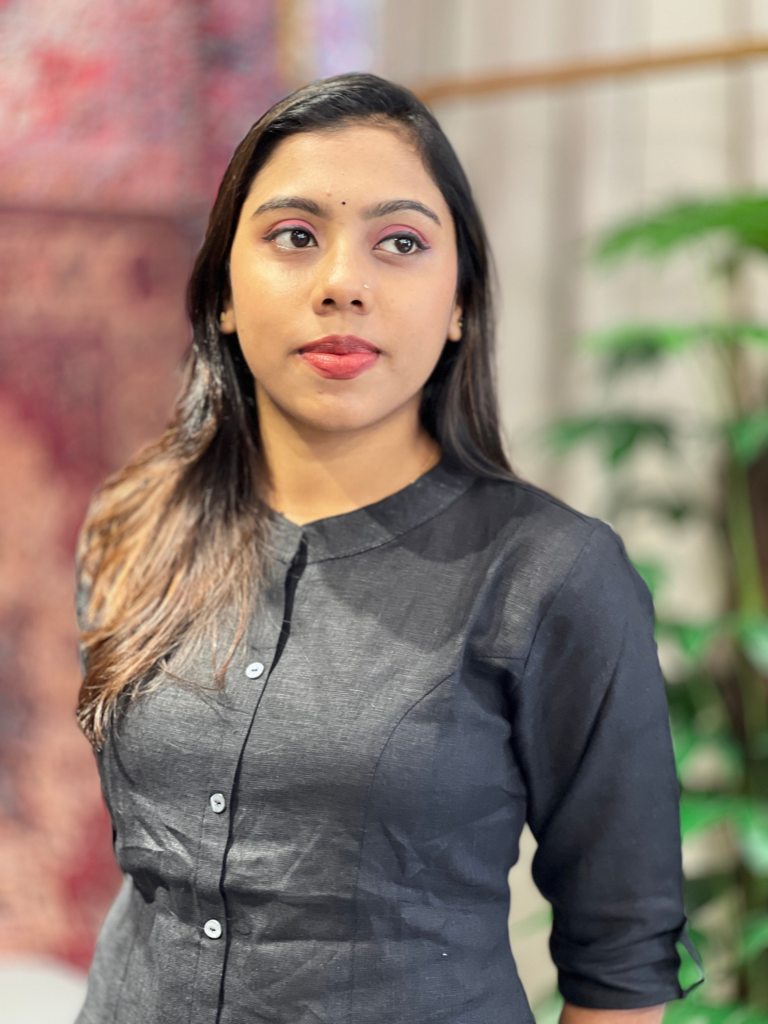 Solid Cotton Short Kurta | AKE102