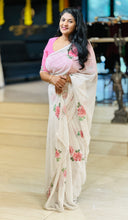 Floral Digital Printed Georgette Saree | HT197