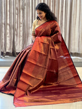 Antique Zari Weaved Semi Silk Saree | TR126