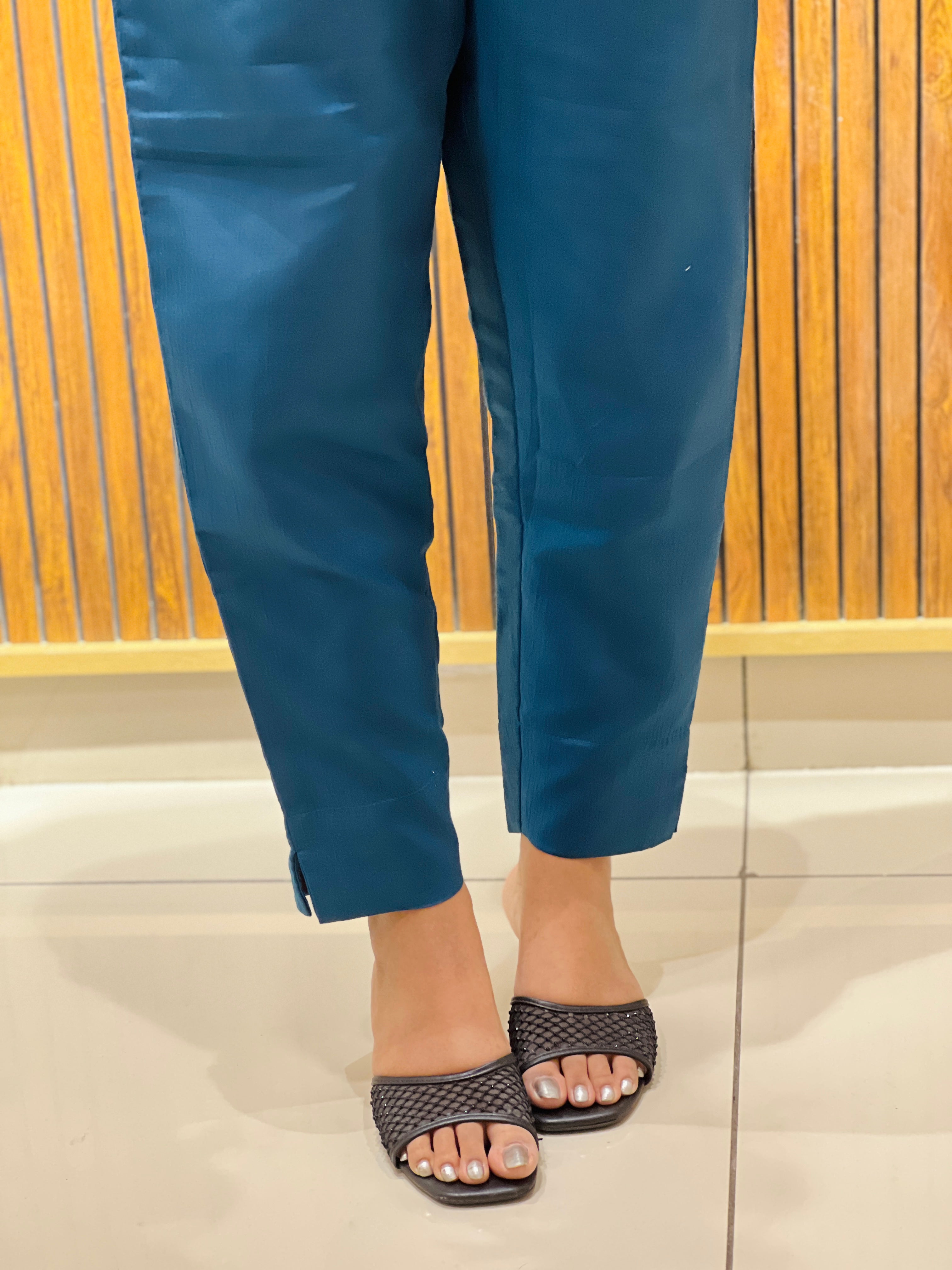 Ankle Length Straight Fit Bottom | DNP124