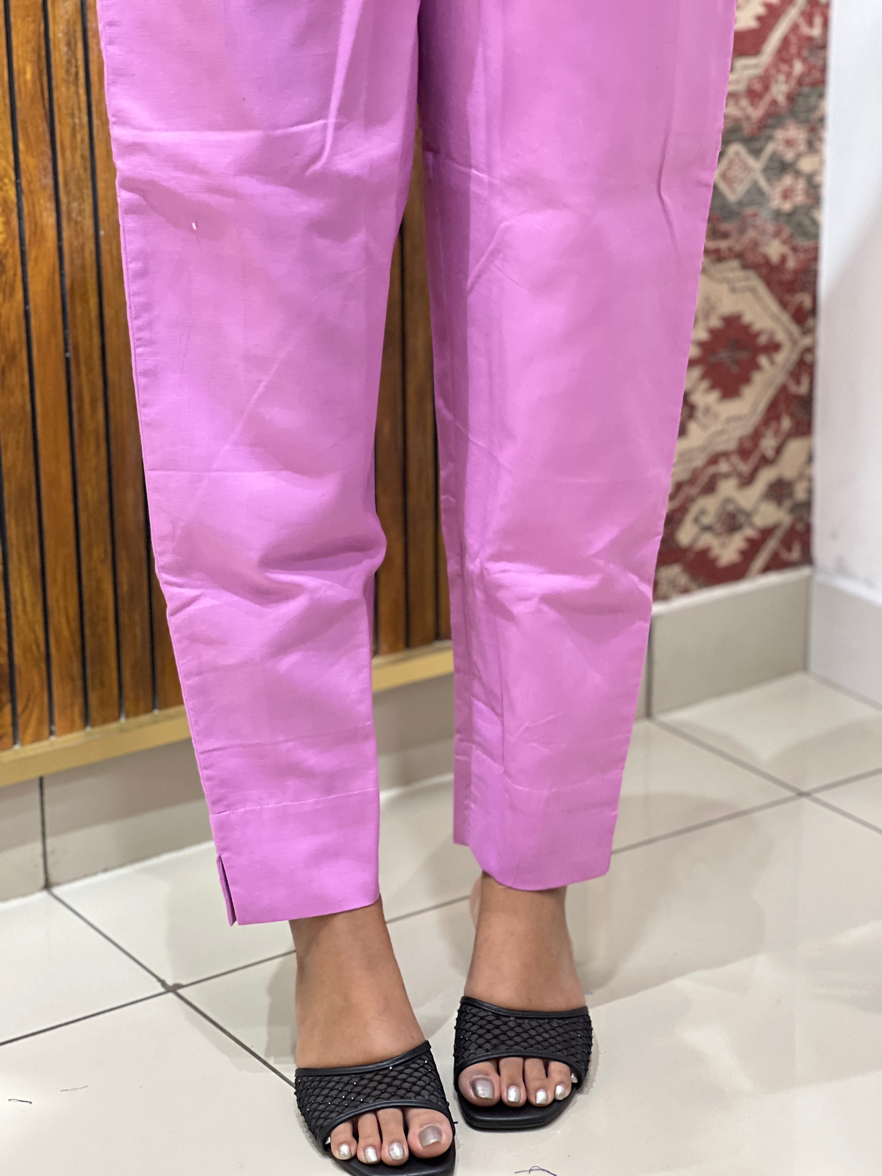 Ankle Length Straight Fit Bottom | DNP118