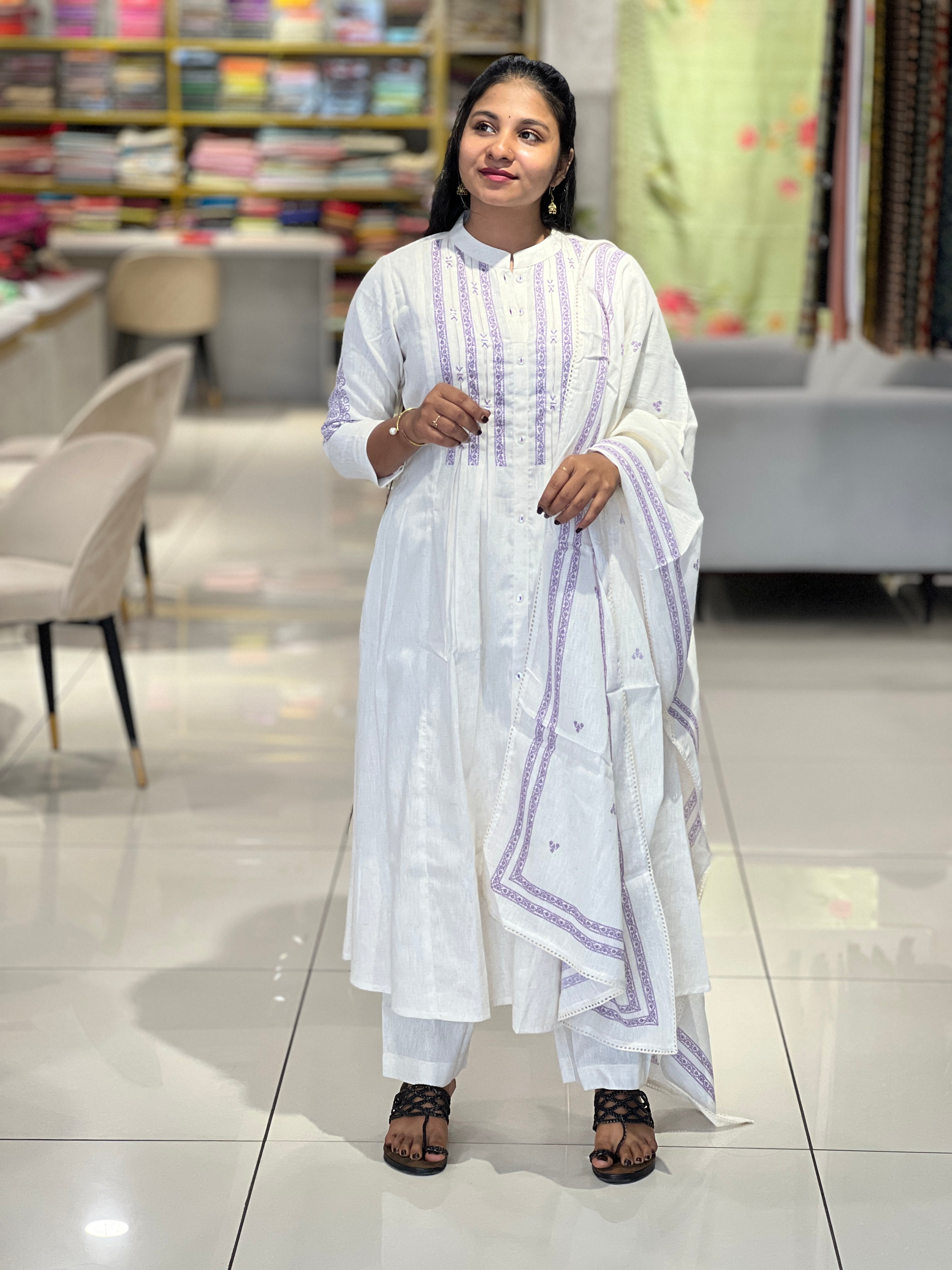 Printed Cotton Kurta Set | PGI168