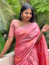 Thread Weaved Semi Silk Saree | KRK375