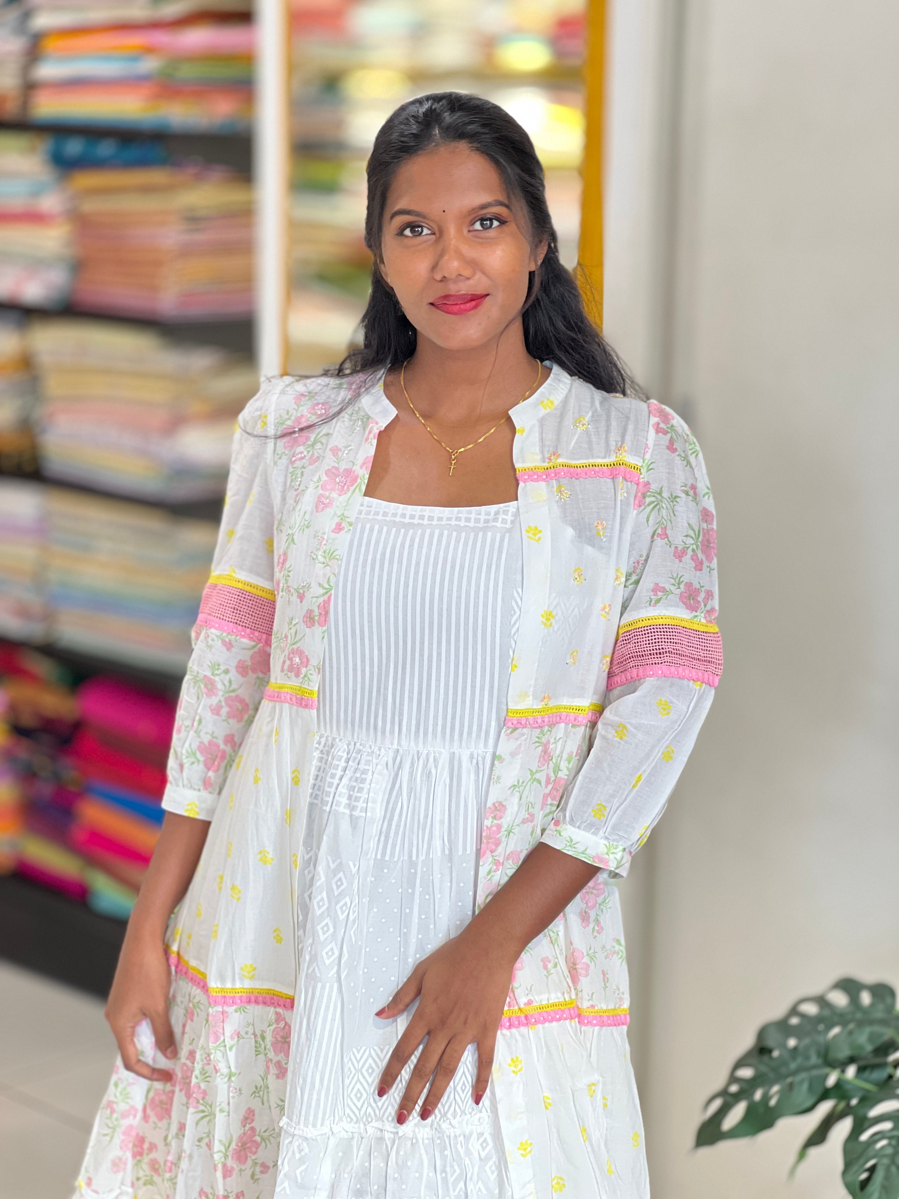 Printed Cotton Kurta | PGI342