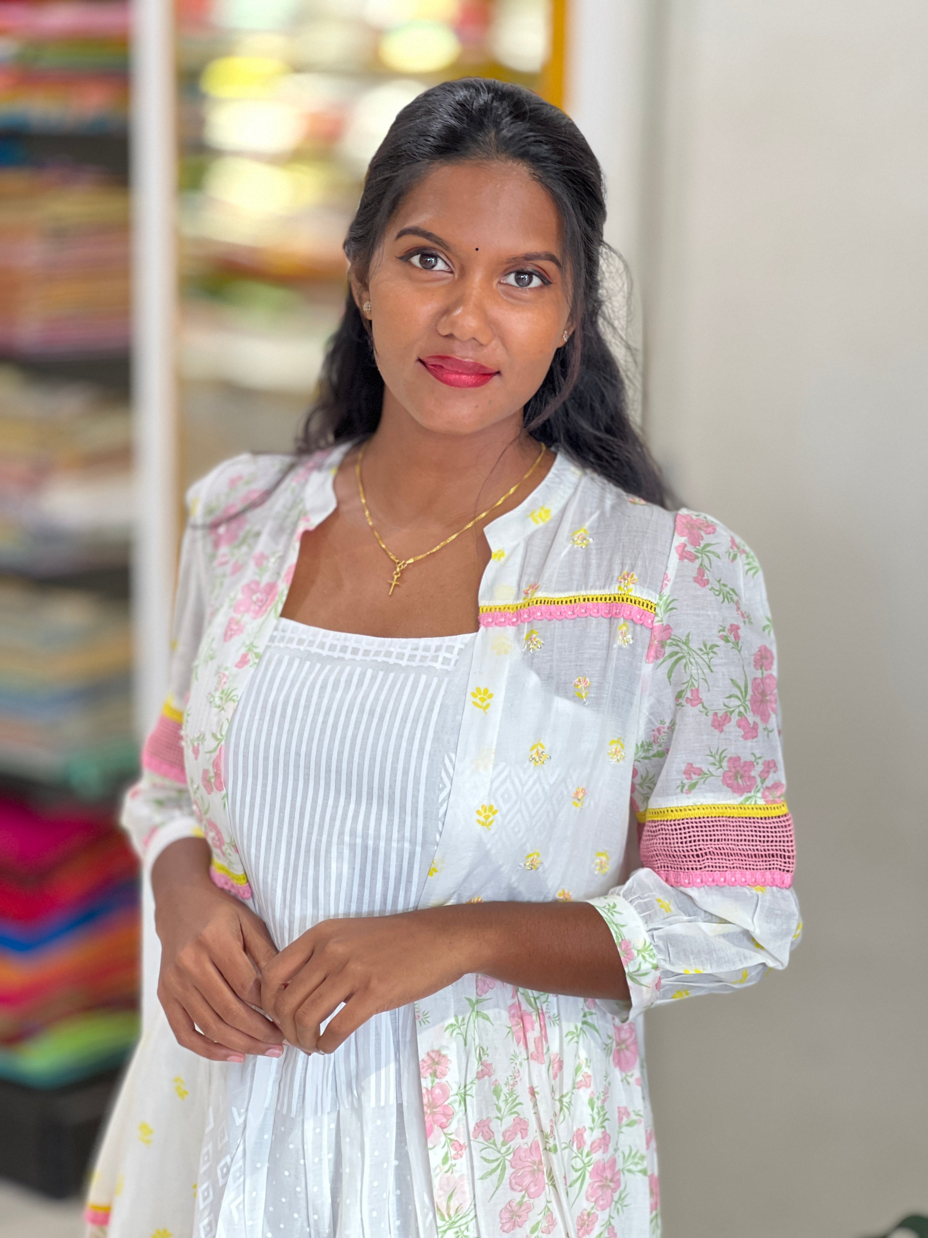 Printed Cotton Kurta | PGI342