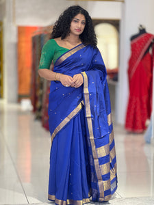 Zari Woven Semi Silk Saree | SIK186