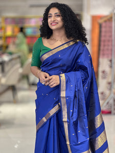 Zari Woven Semi Silk Saree | SIK186